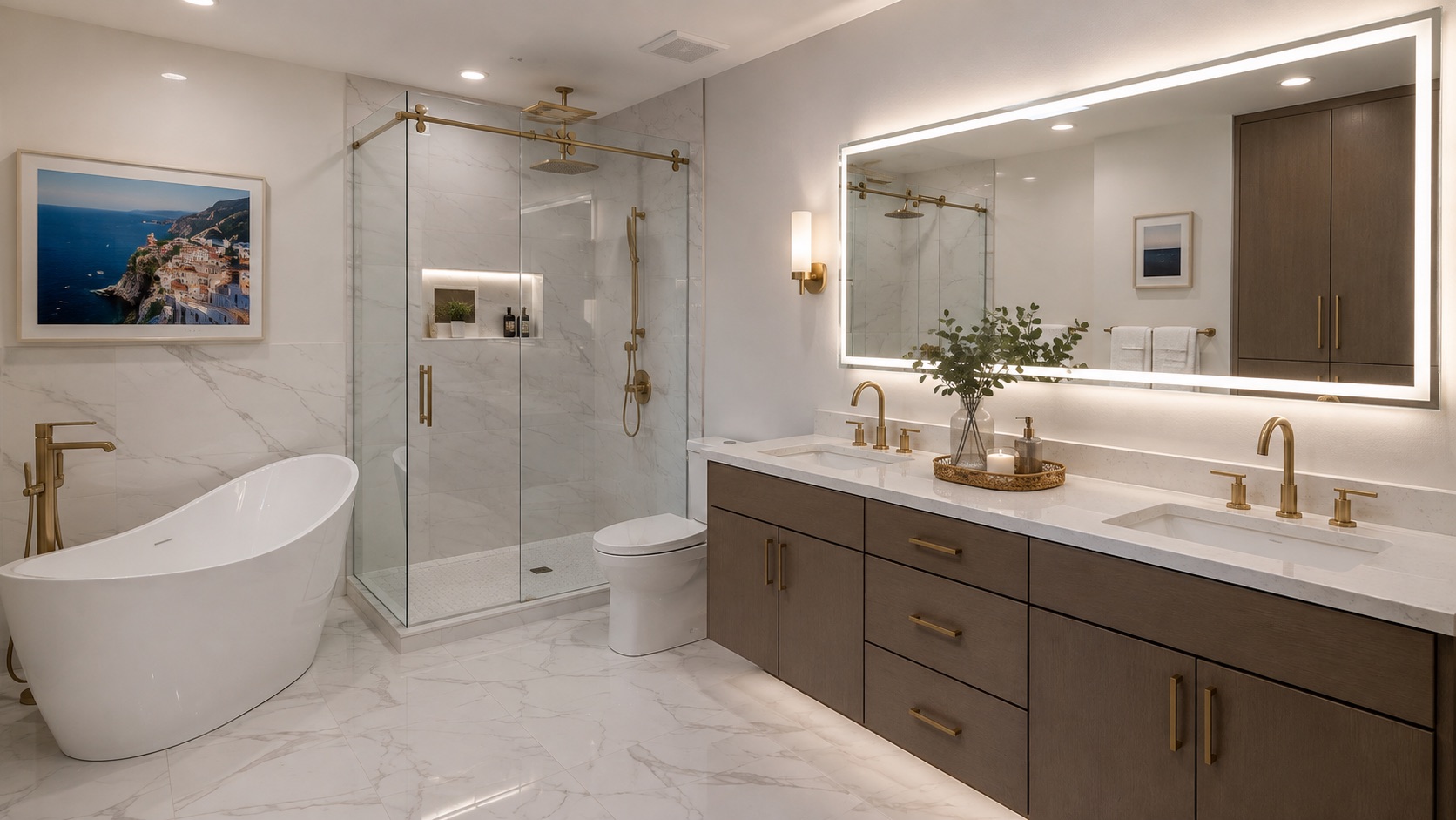 After bathroom remodeling — Tampa Bay