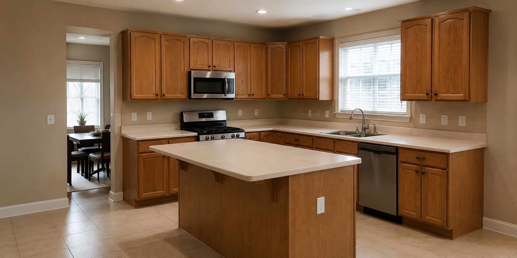 Before kitchen remodeling — Tampa Bay